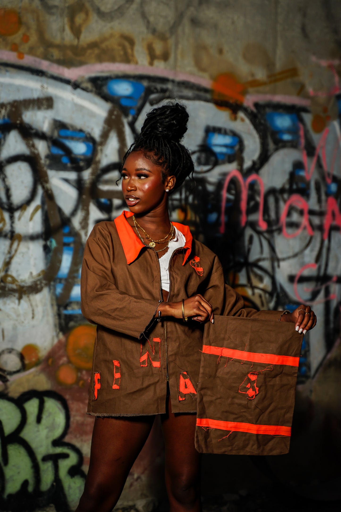 FINAO BROWN & ORANGE
