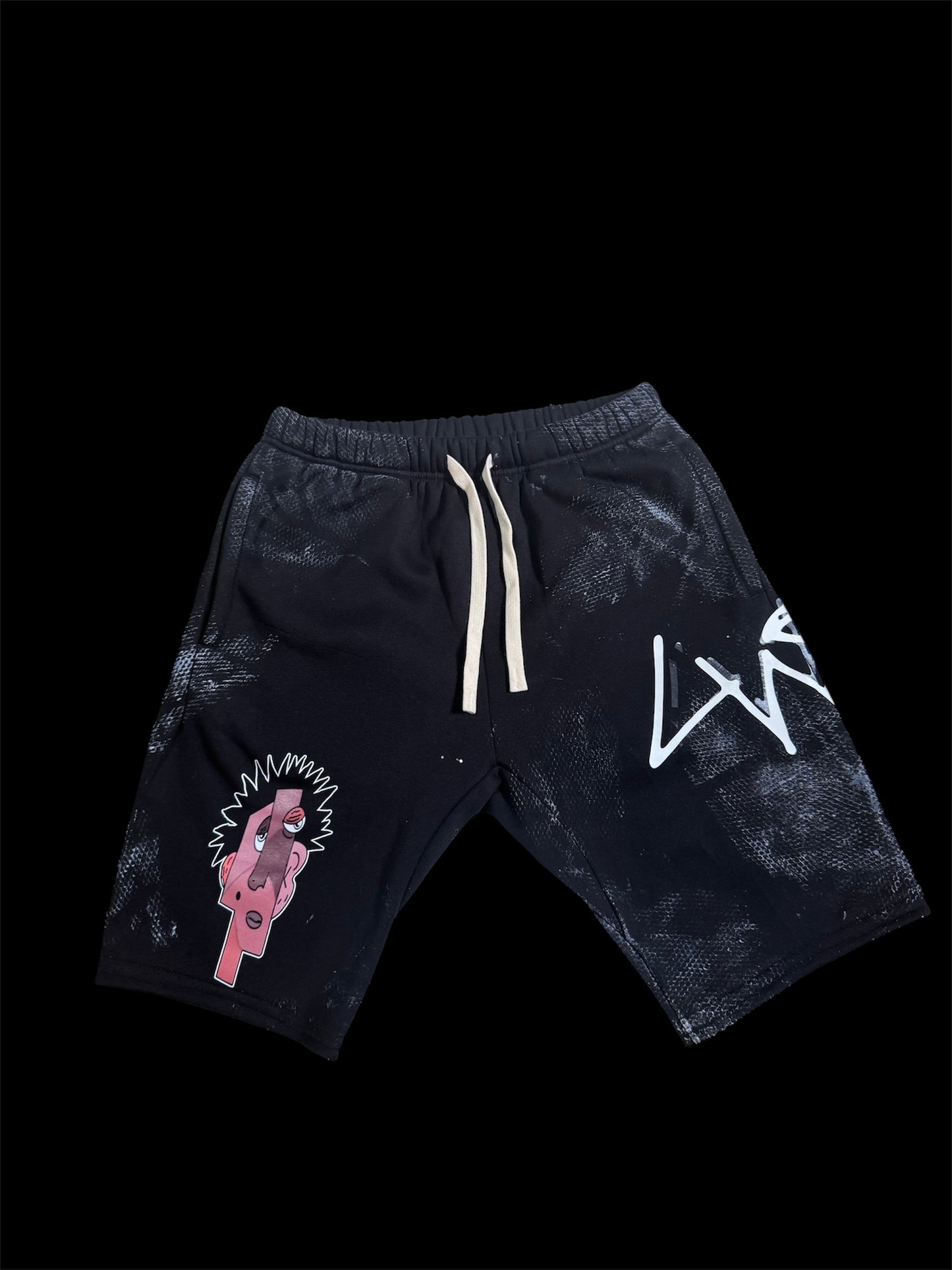 BTW GLOW IN DARK " BROWN GIZMO" SHORTS